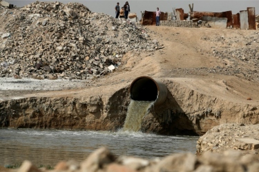 伊拉克水污染威胁到底格里斯河和幼发拉底河河流